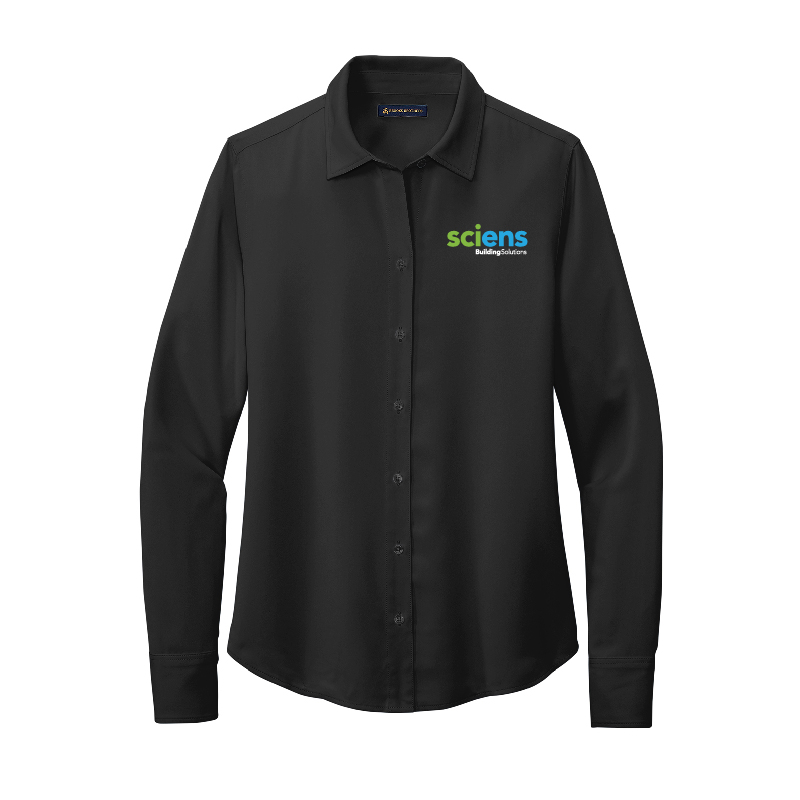 Brooks Brothers® Women’s Full-Button Satin Blouse